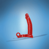 Double Penetrator Ultimate Cockring - Red